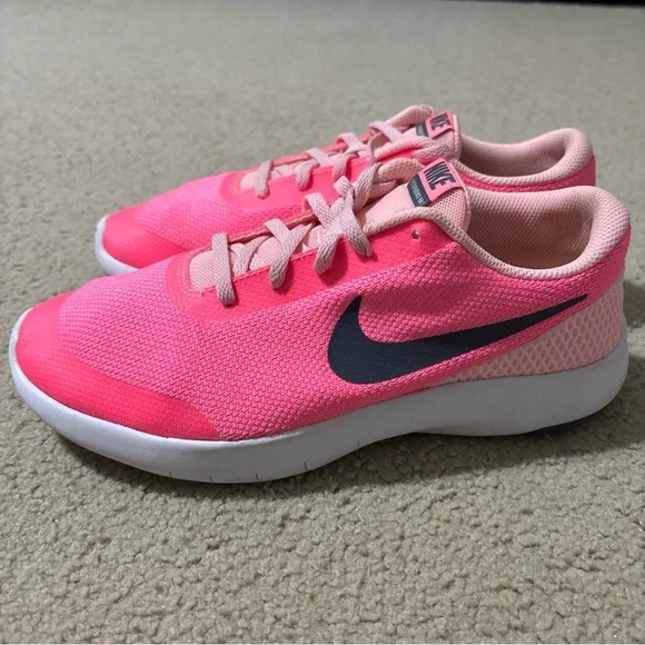 Pink Nike Flex Experience Youth Running Shoe Nike Kids Flex